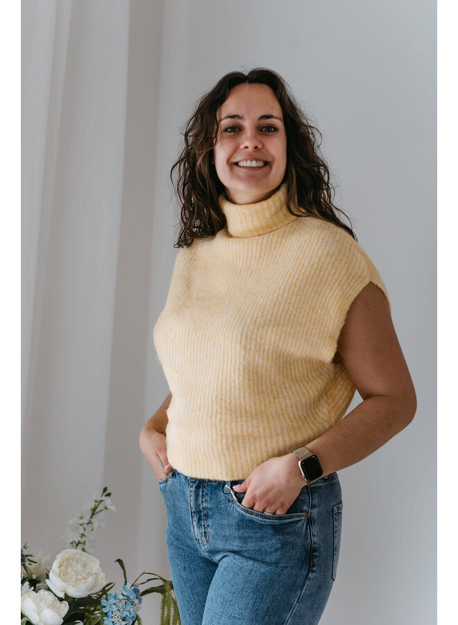 Stella Rollneck Spencer Yellow