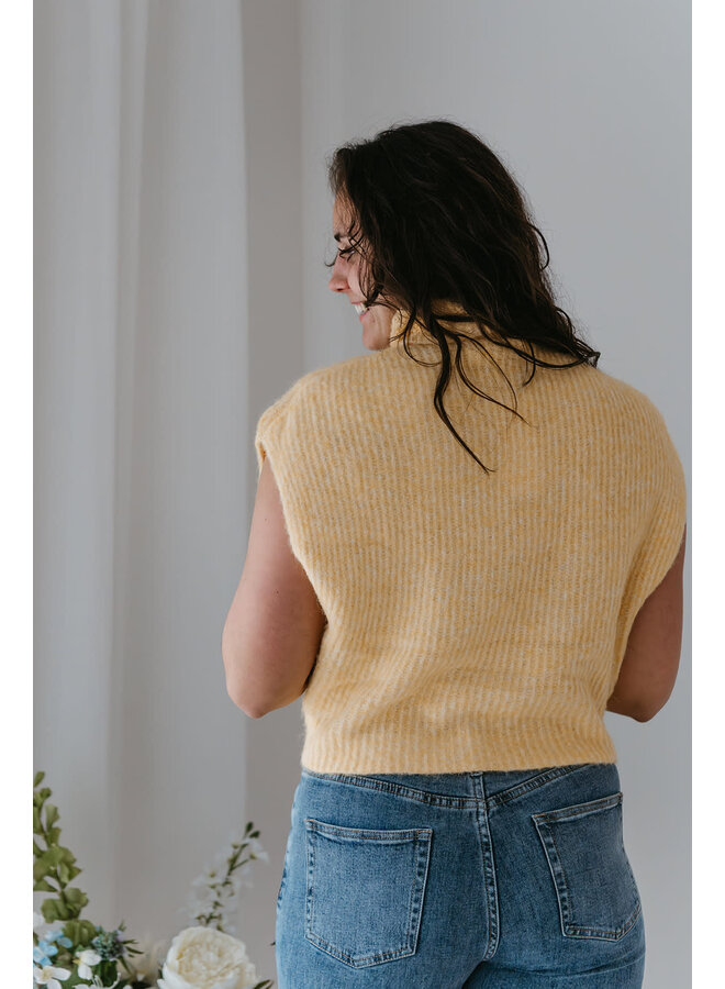 Stella Rollneck Spencer Yellow