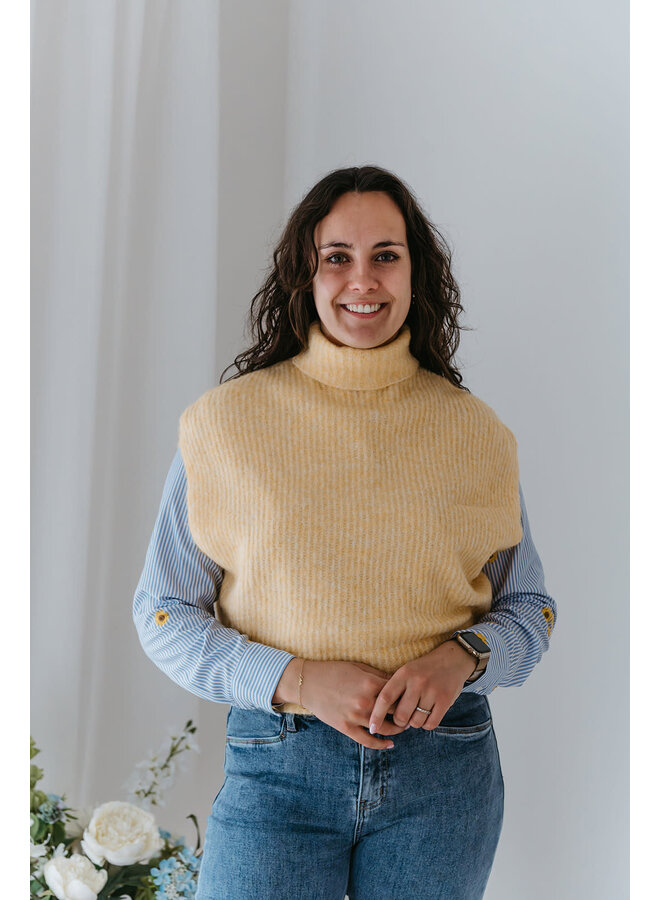 Stella Rollneck Spencer Yellow