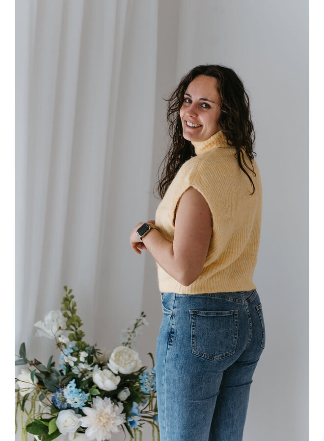 Stella Rollneck Spencer Yellow