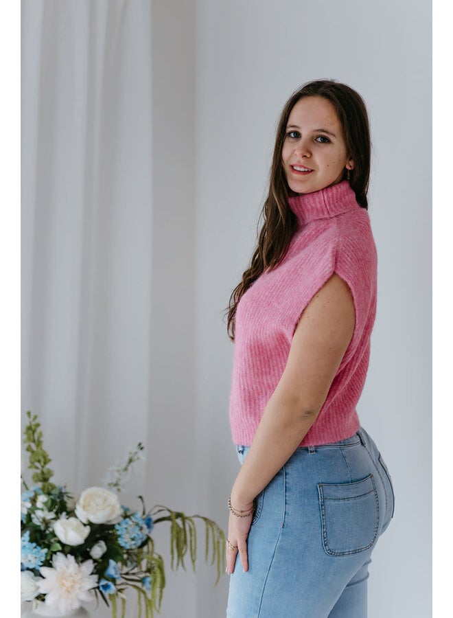 Stella Rollneck Spencer Pink