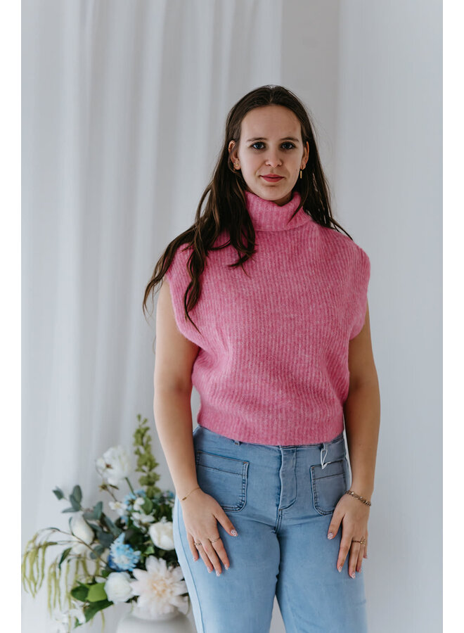 Stella Rollneck Spencer Pink