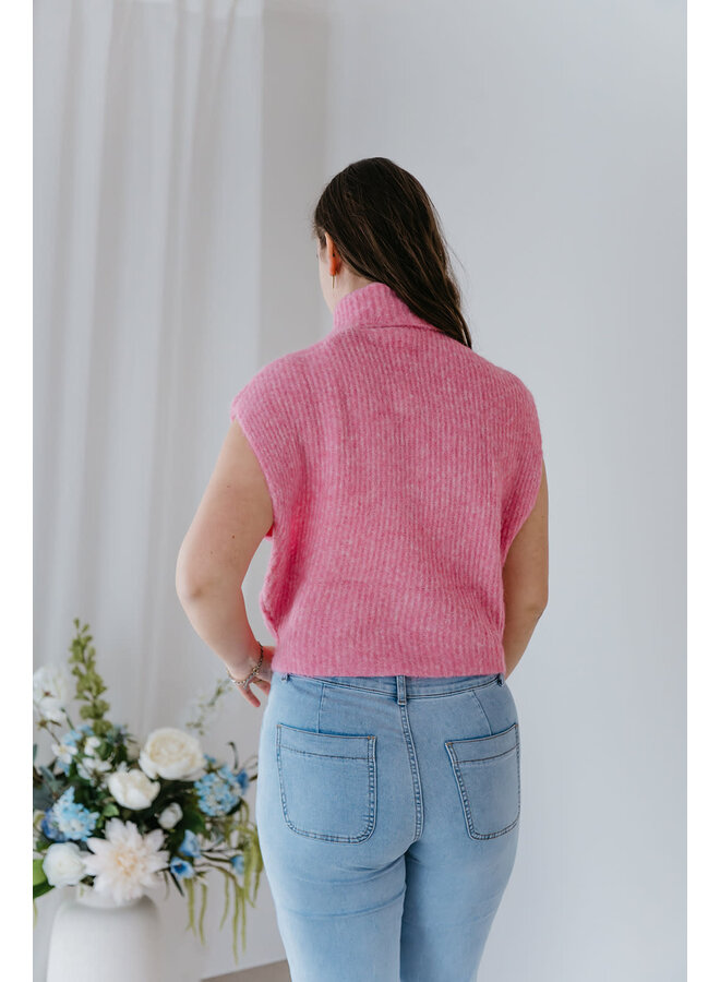 Stella Rollneck Spencer Pink