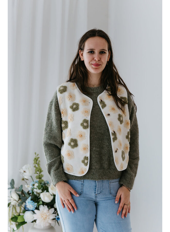 Suze Flower Vest