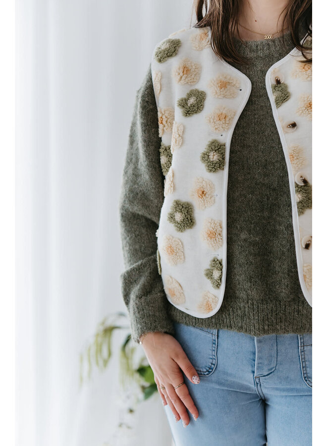 Suze Flower Vest