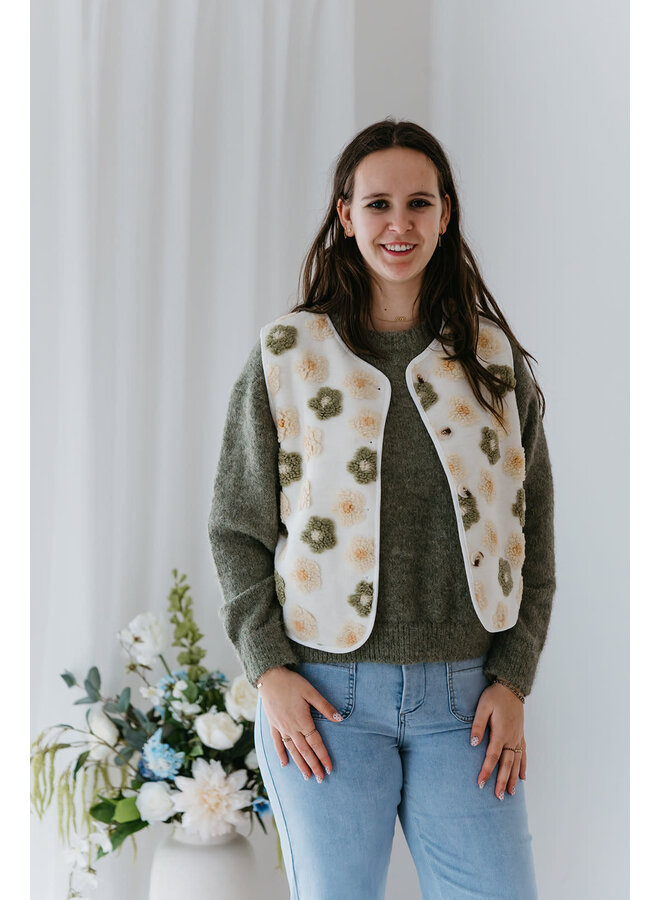Suze Flower Vest