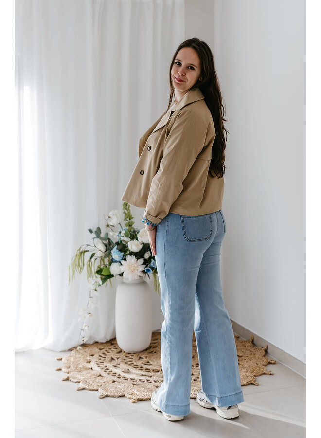 Nelle Short Trench Coat