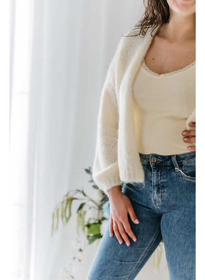 Louise Basic Top Yellow