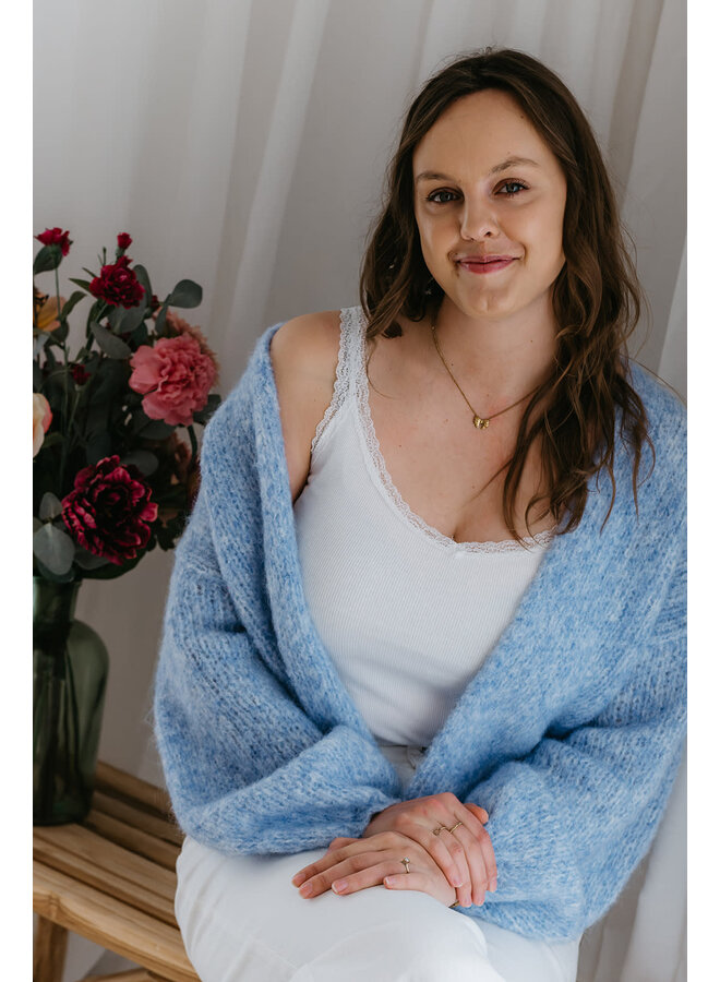 Louise Basic Top White