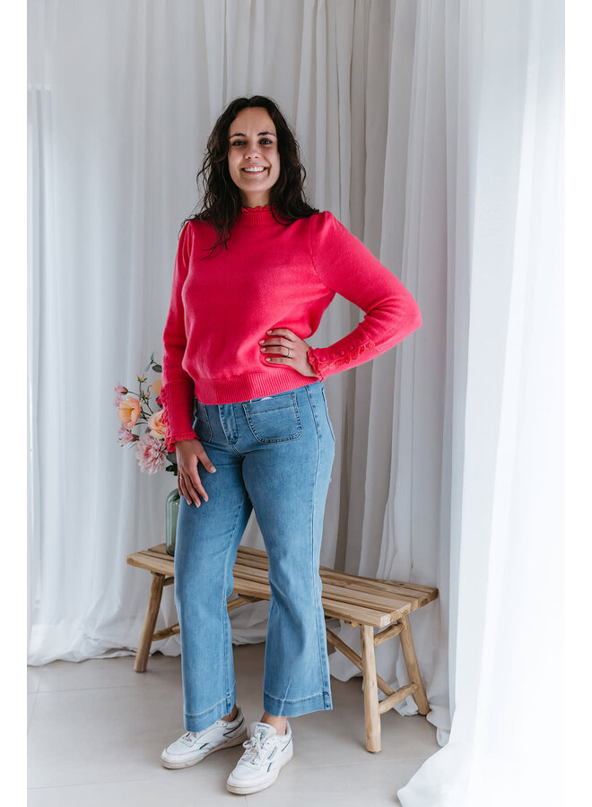 Collette Knit Fuchsia