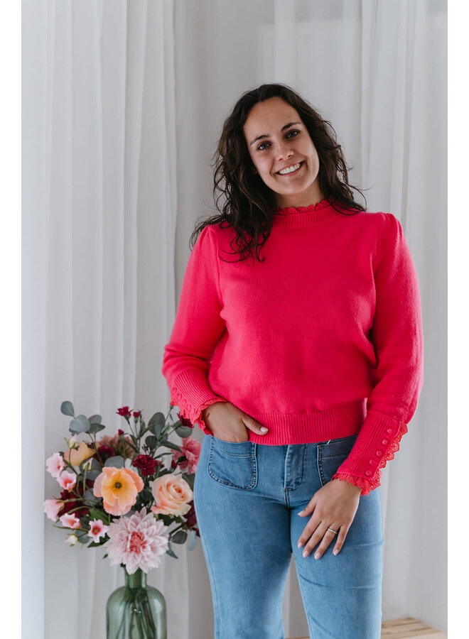 Collette Knit Fuchsia