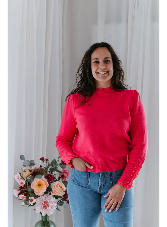 Collette Knit Fuchsia