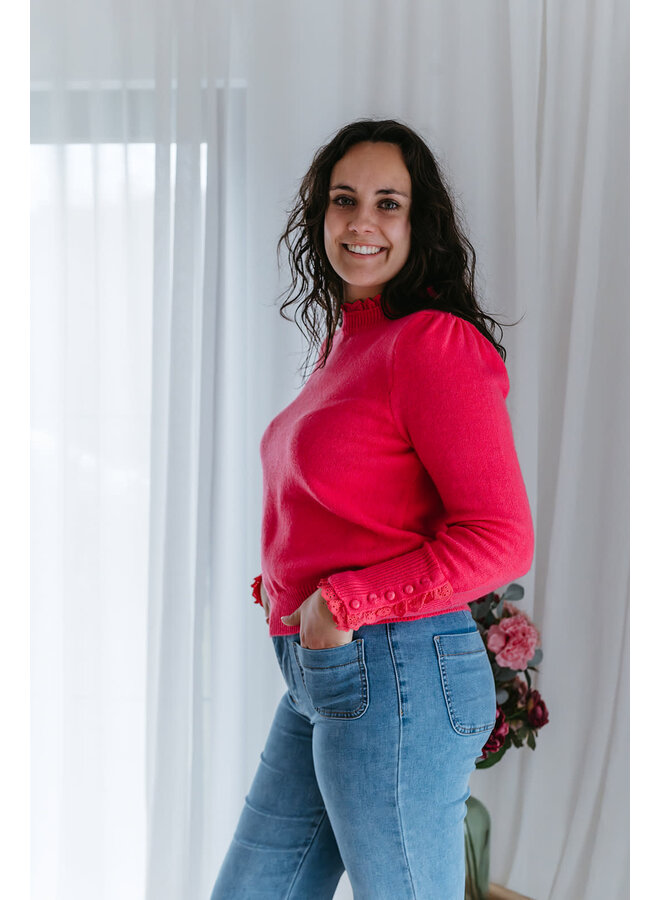 Collette Knit Fuchsia