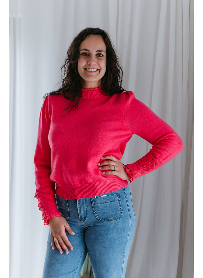 Collette Knit Fuchsia