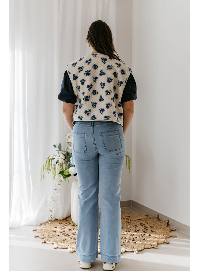 Chloé Flower Vest Violet