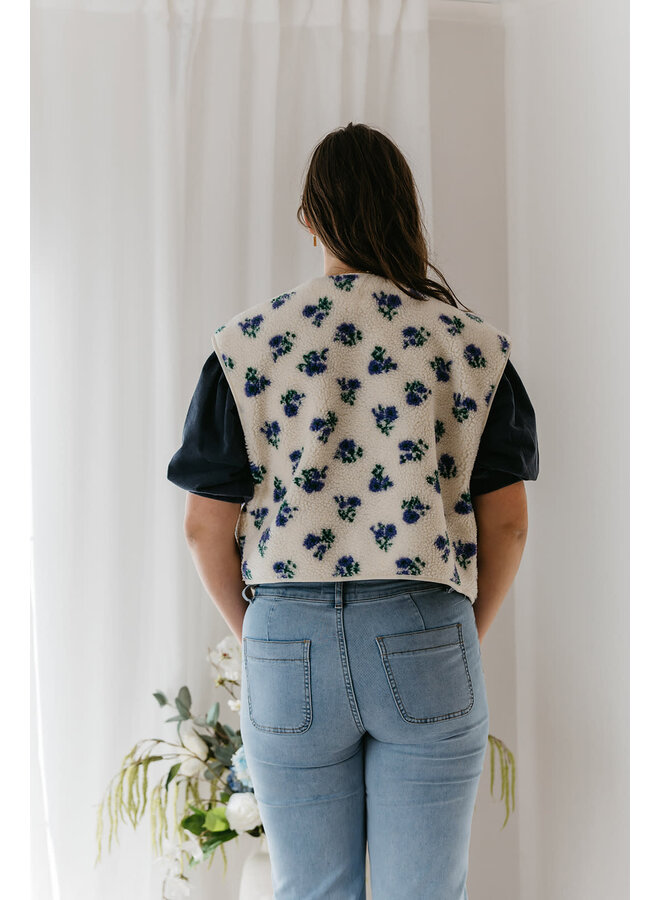 Chloé Flower Vest Violet