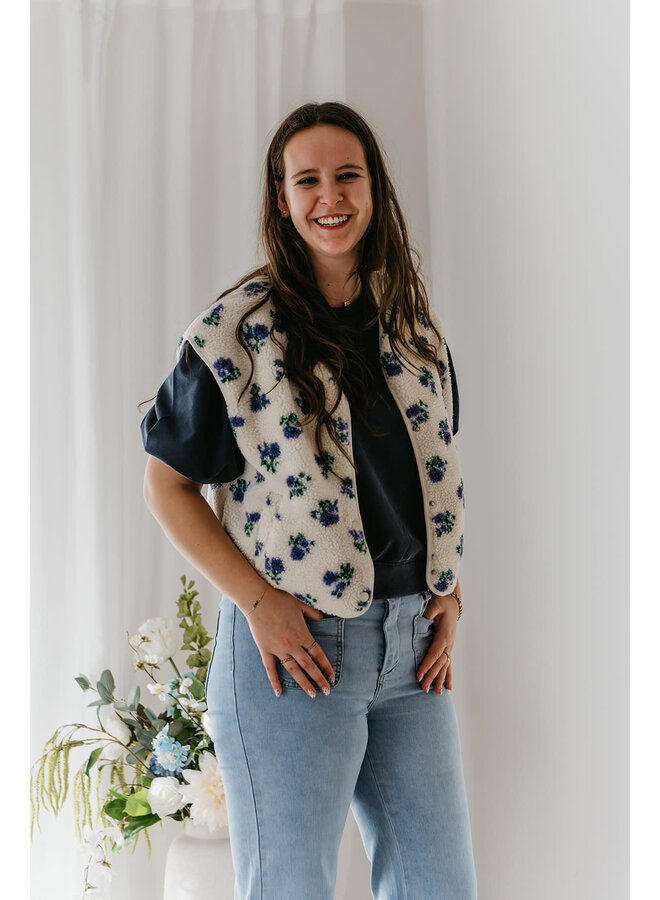 Chloé Flower Vest Violet