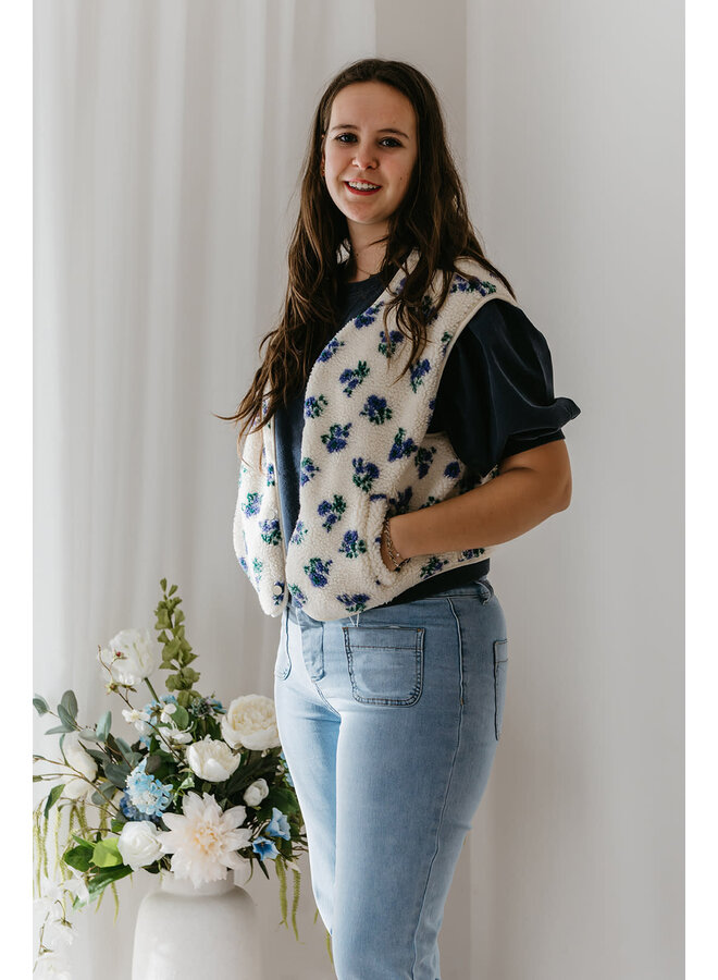 Chloé Flower Vest Violet