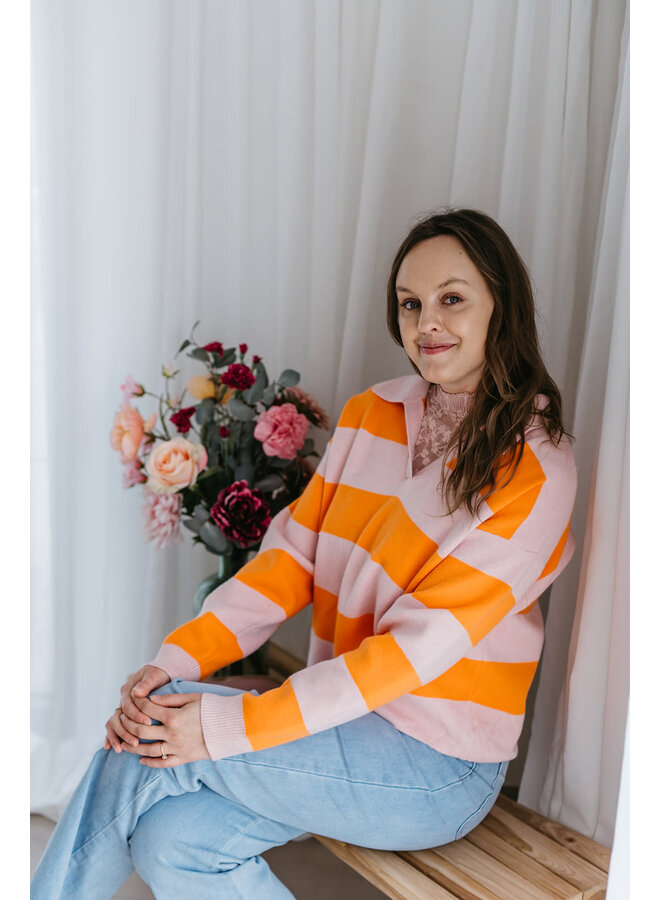 Jolie Striped Sweater