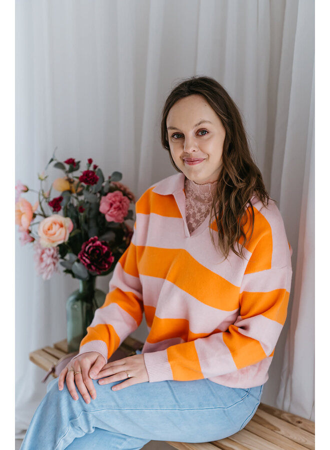 Jolie Striped Sweater