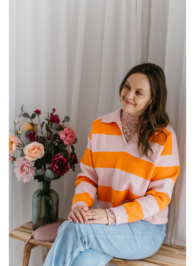 Jolie Striped Sweater