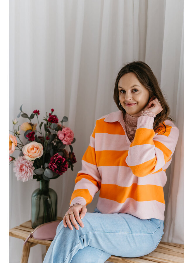 Jolie Striped Sweater