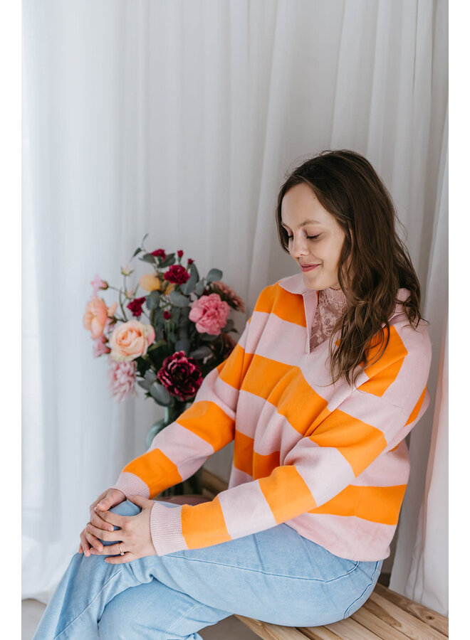 Jolie Striped Sweater