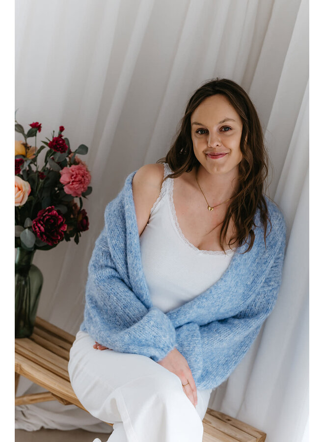 Ruby Cardigan Blue