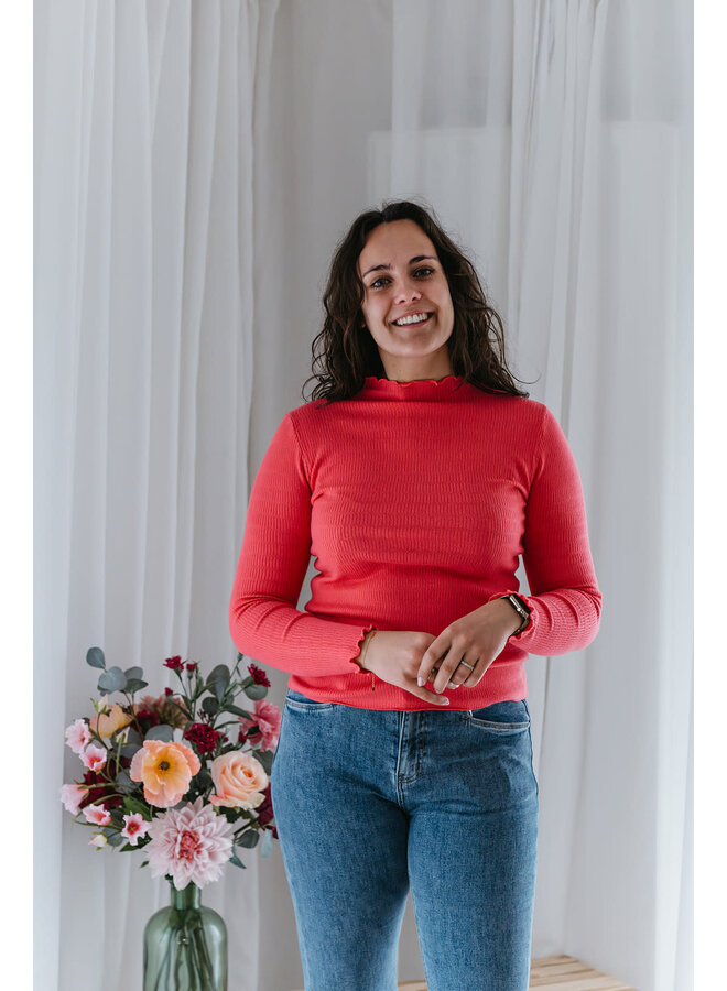 Axelle Basic Top Light Orange