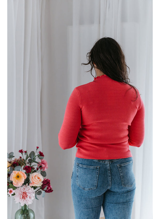 Axelle Basic Top Light Orange