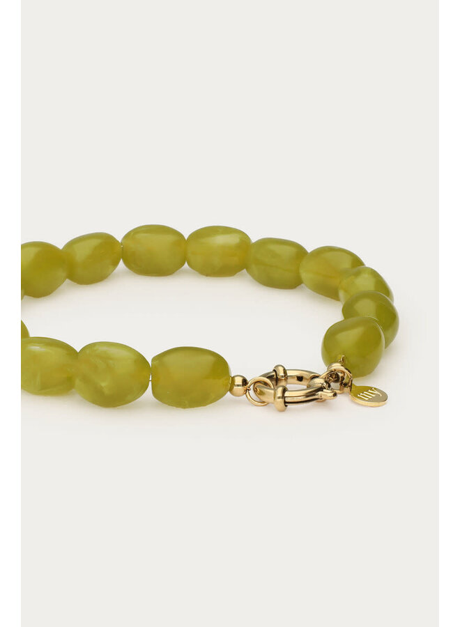 Groene Kralenarmband