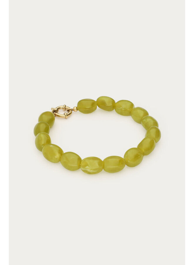 Groene Kralenarmband