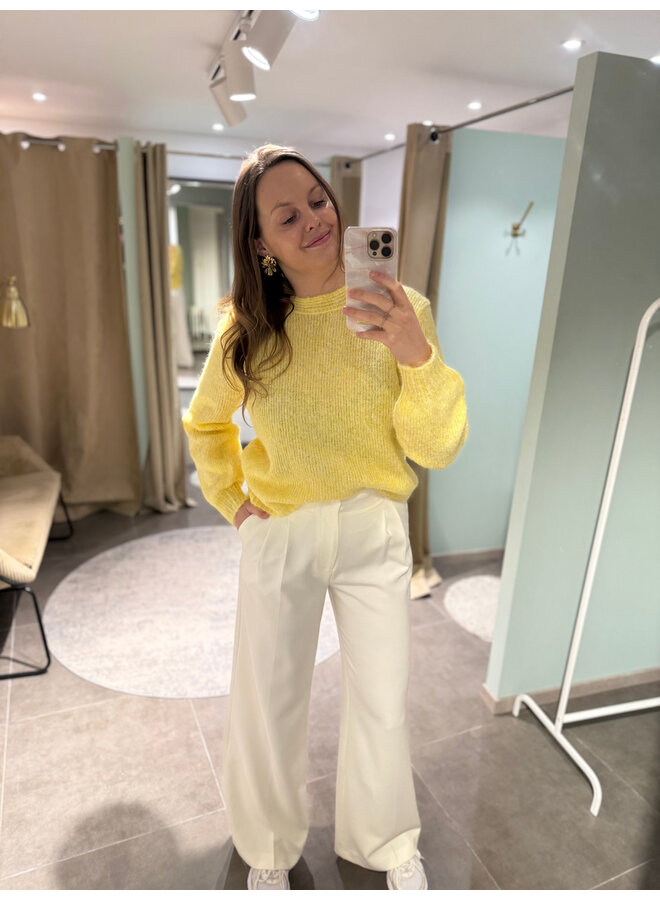 Aurora Trousers White