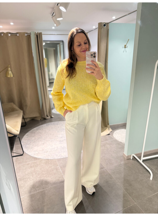 Aurora Trousers White