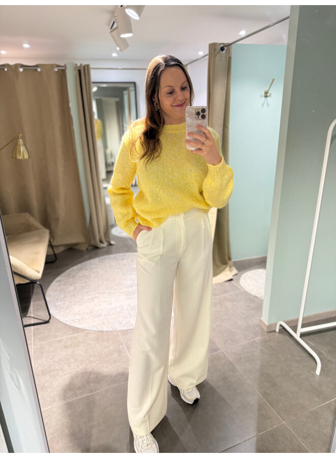 Aurora Trousers White