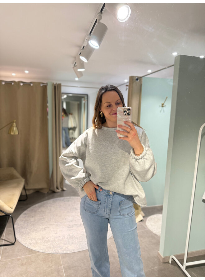 Love Sweater Grey-Multicolor