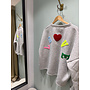 Love Sweater Grey-Multicolor
