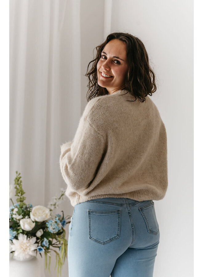Maeve Cardigan Beige