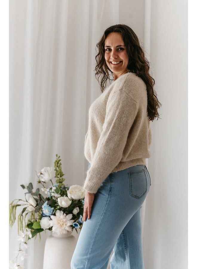 Maeve Cardigan Beige