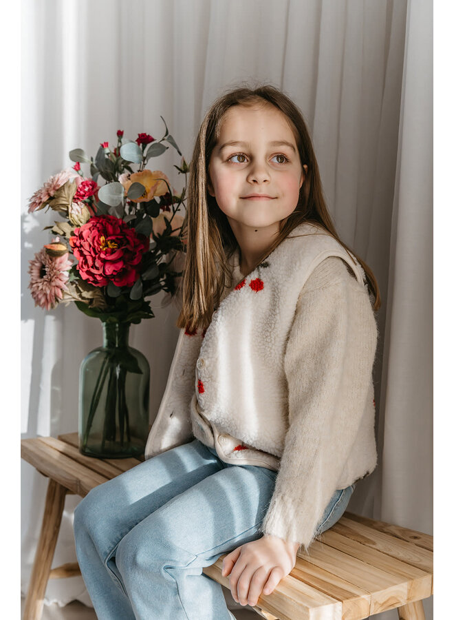 Maeve Cardigan Mini Beige