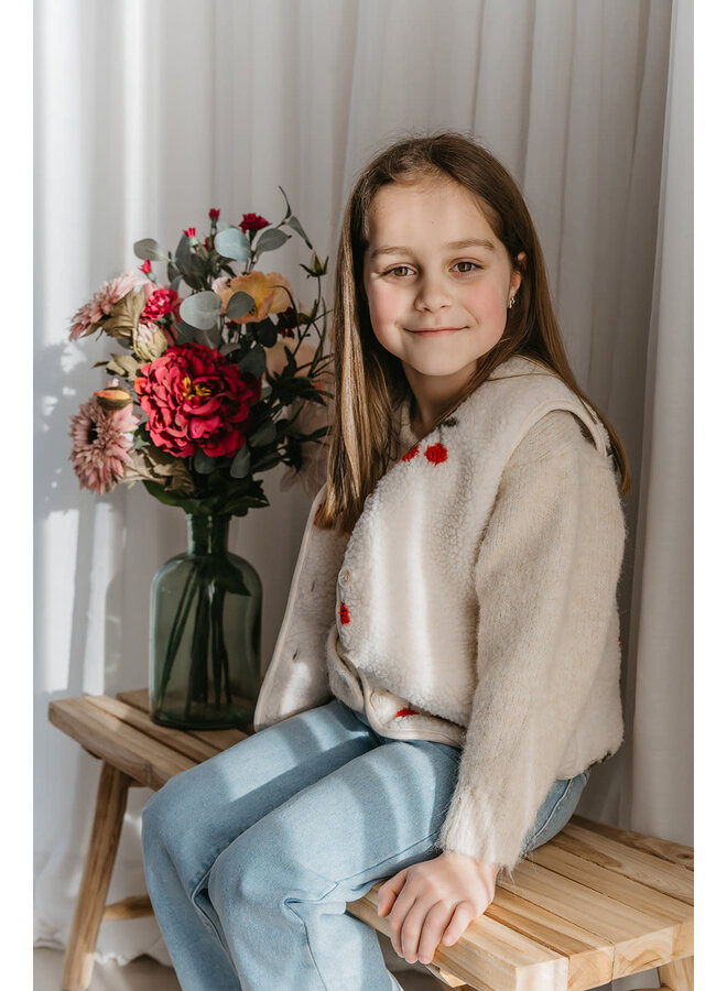 Maeve Cardigan Mini Beige