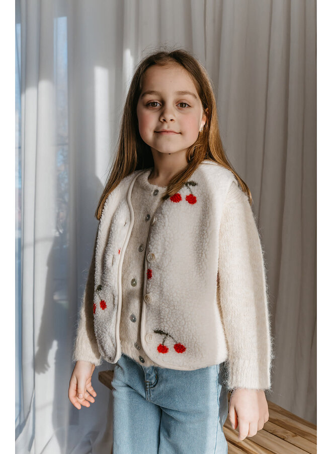 Maeve Cardigan Mini Beige