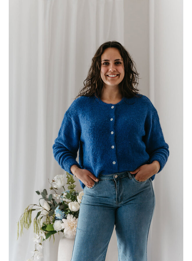 Maeve Cardigan Electric Blue