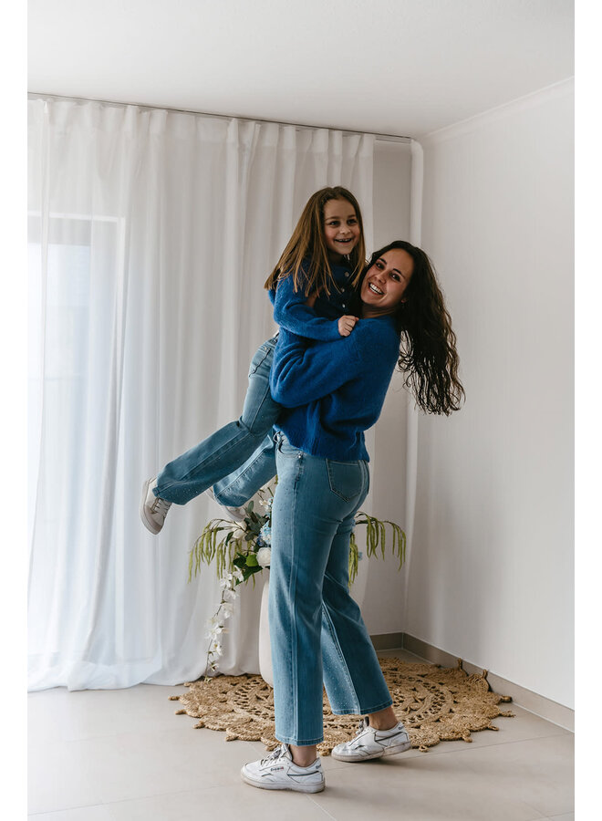 Maeve Cardigan Mini Electric Blue