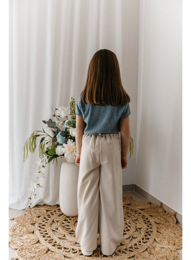 Célia Trousers Mini Beige