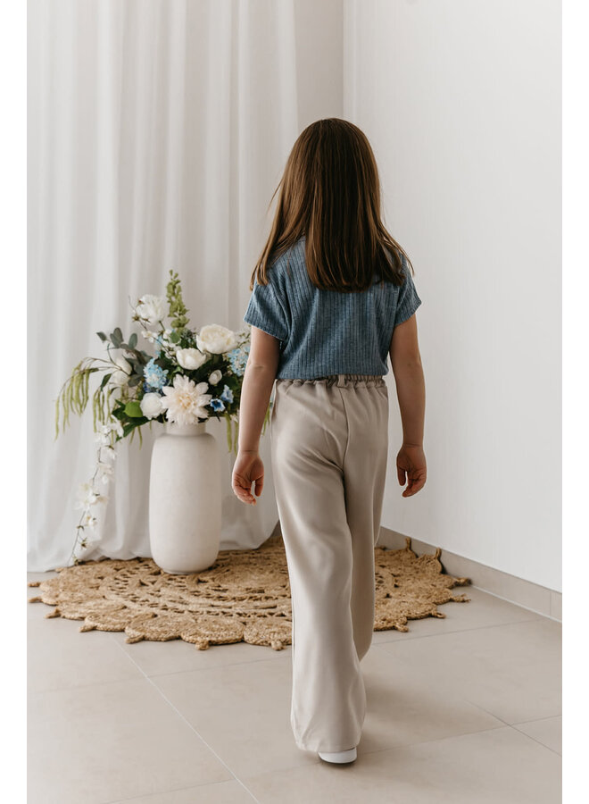 Célia Trousers Mini Beige