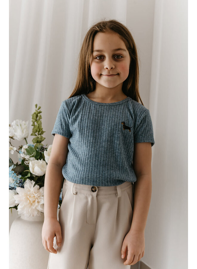 Célia Trousers Mini Beige