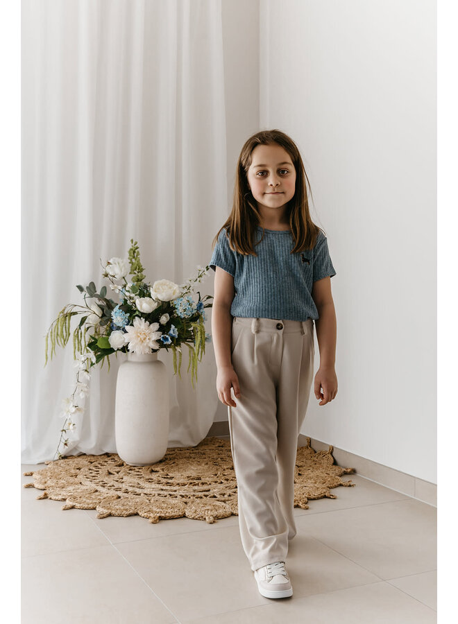 Dog T-Shirt Mini Blue