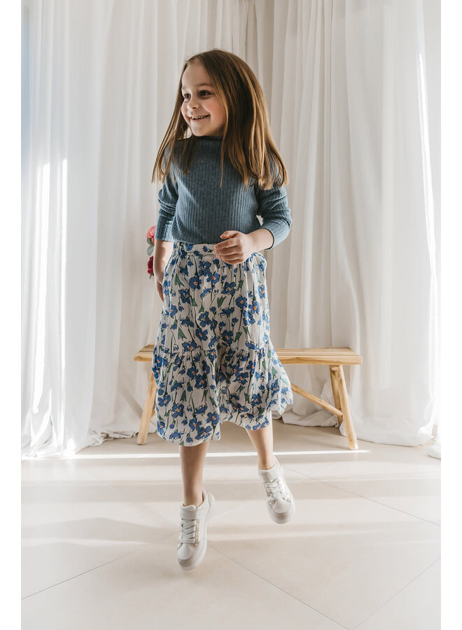 Olivia Top Mini Blue