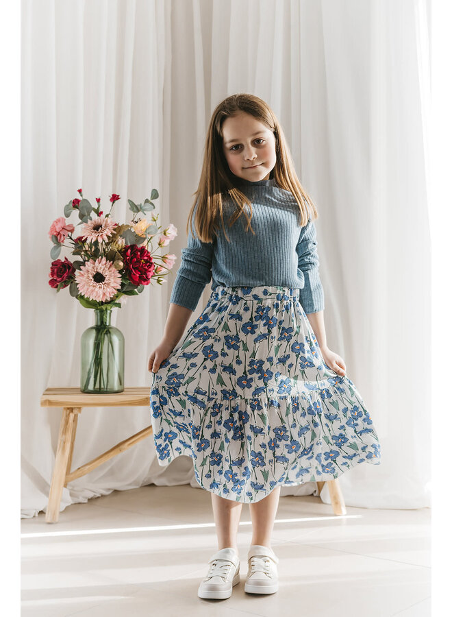 Olivia Top Mini Blue